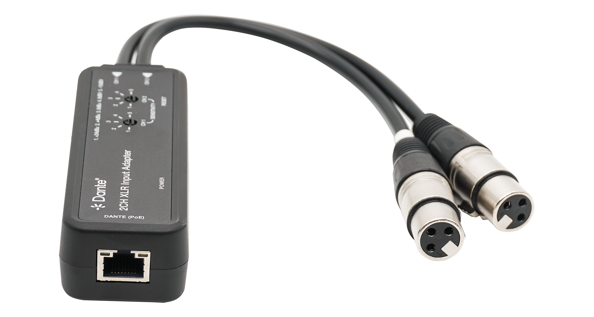     Dante 2   XLR Prestel ADPX-2IXLR