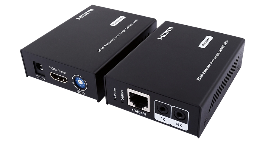 Передатчик и приемник сигнала HDMI по витой паре Prestel ETP-HD-IR