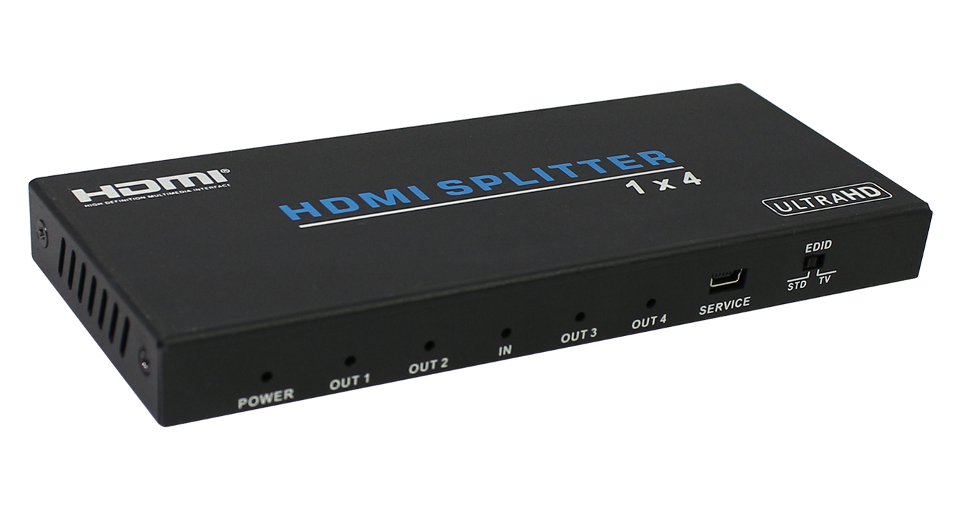 Разветвитель сплиттер HDMI 4K 1х4 Prestel SP-H2-14