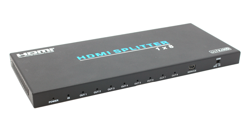 Разветвитель сплиттер HDMI 4K 1х8 Prestel SP-H2-18