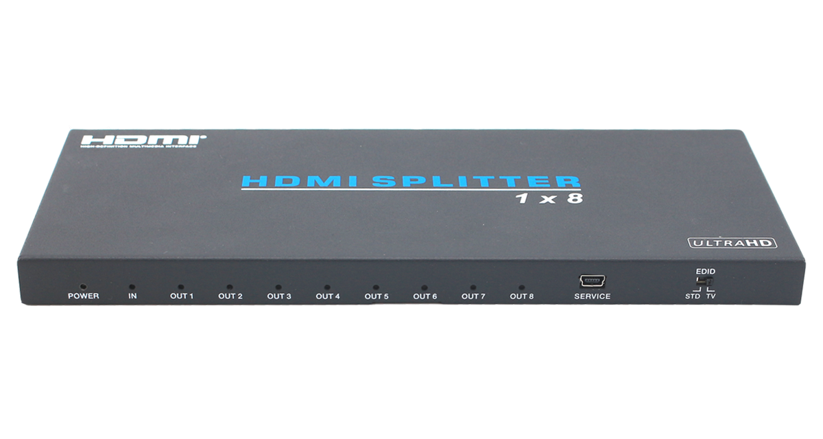 Разветвитель сплиттер HDMI 4K 1х8 Prestel SP-H2-18
