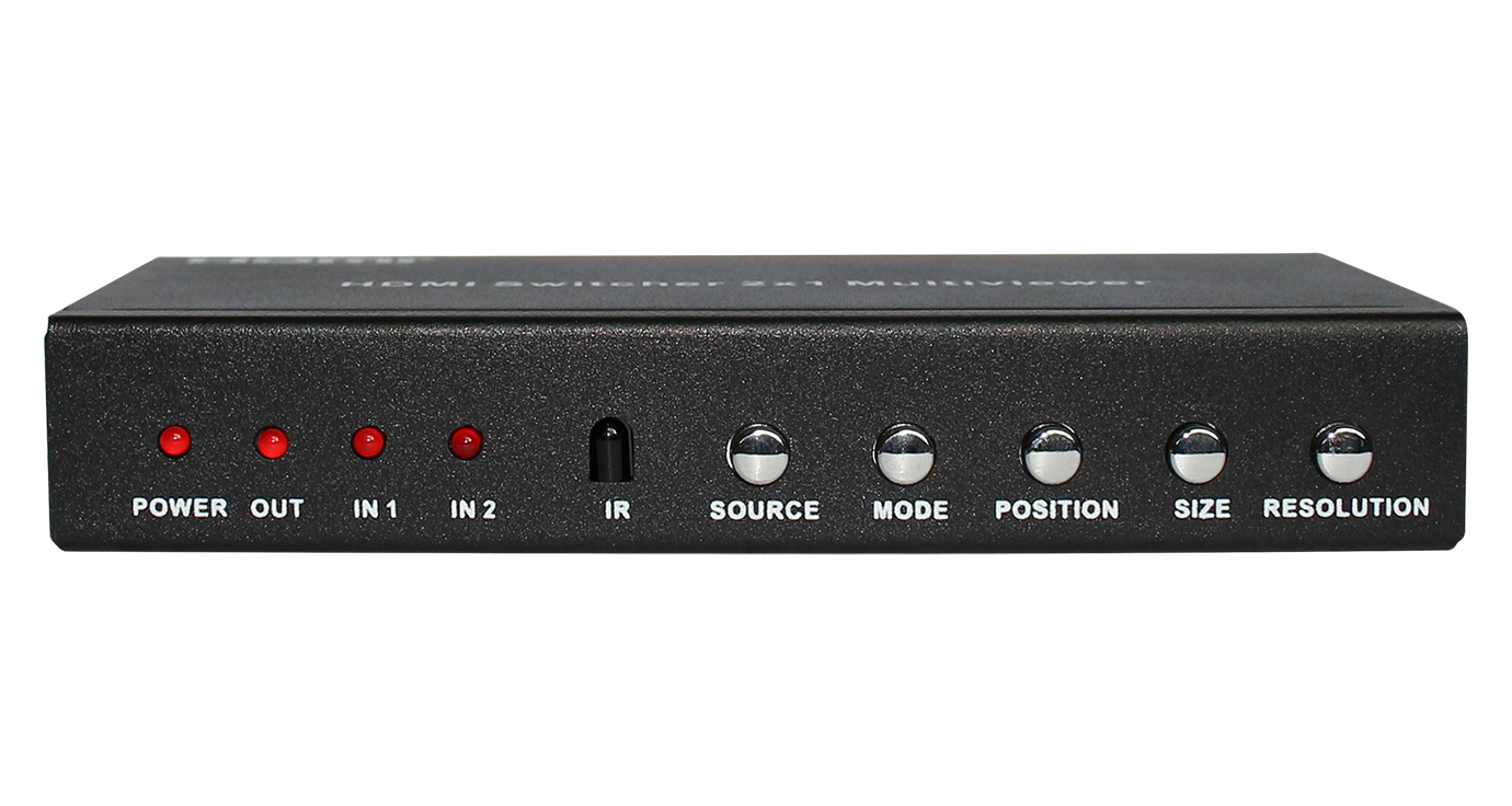Коммутатор HDMI 21 со скейлером мультивьюером и PiP Prestel SW-H21MV