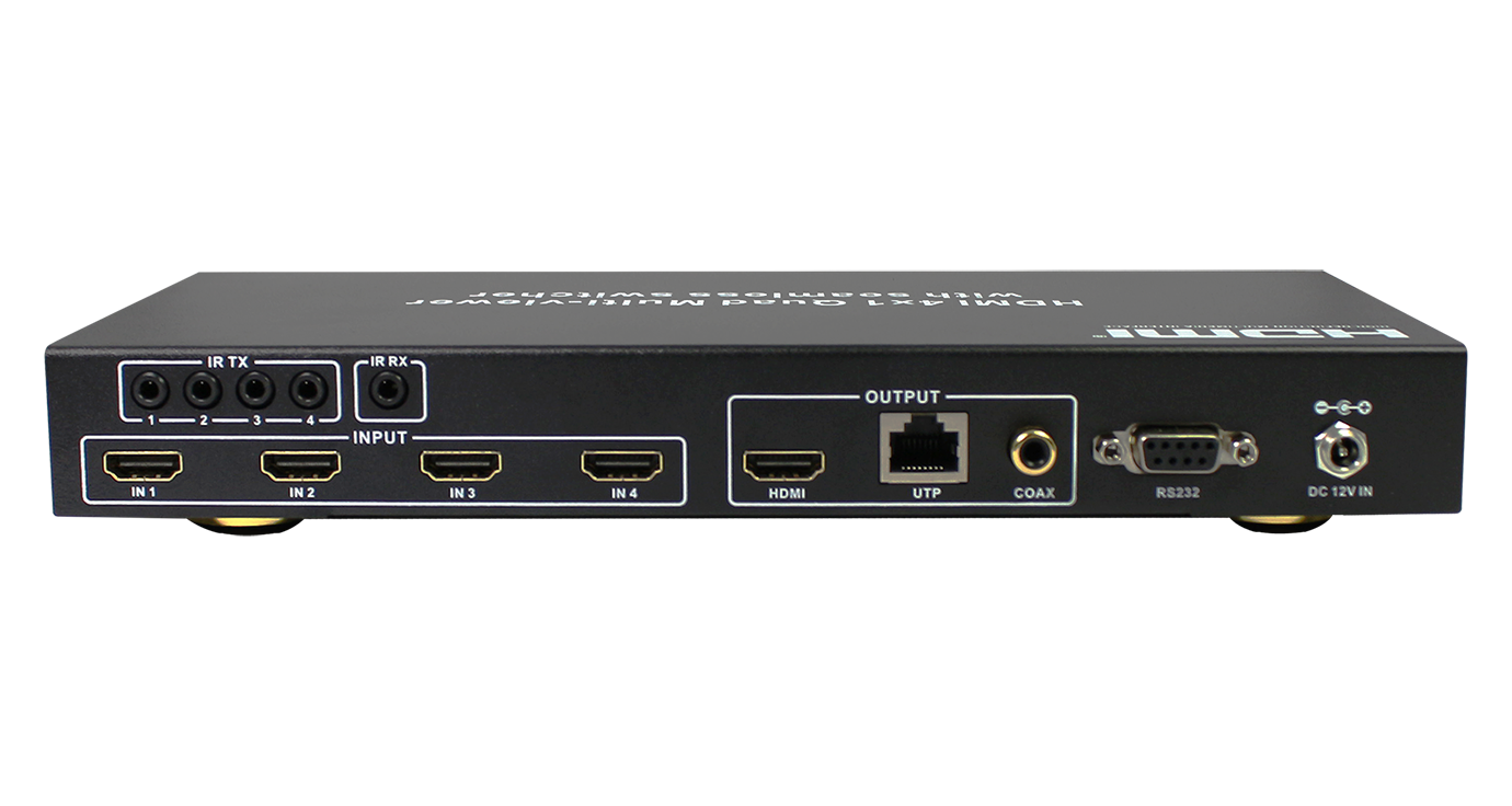 Коммутатор HDMI 41 с масштабированием Prestel SW-H41MVS интерфейсы