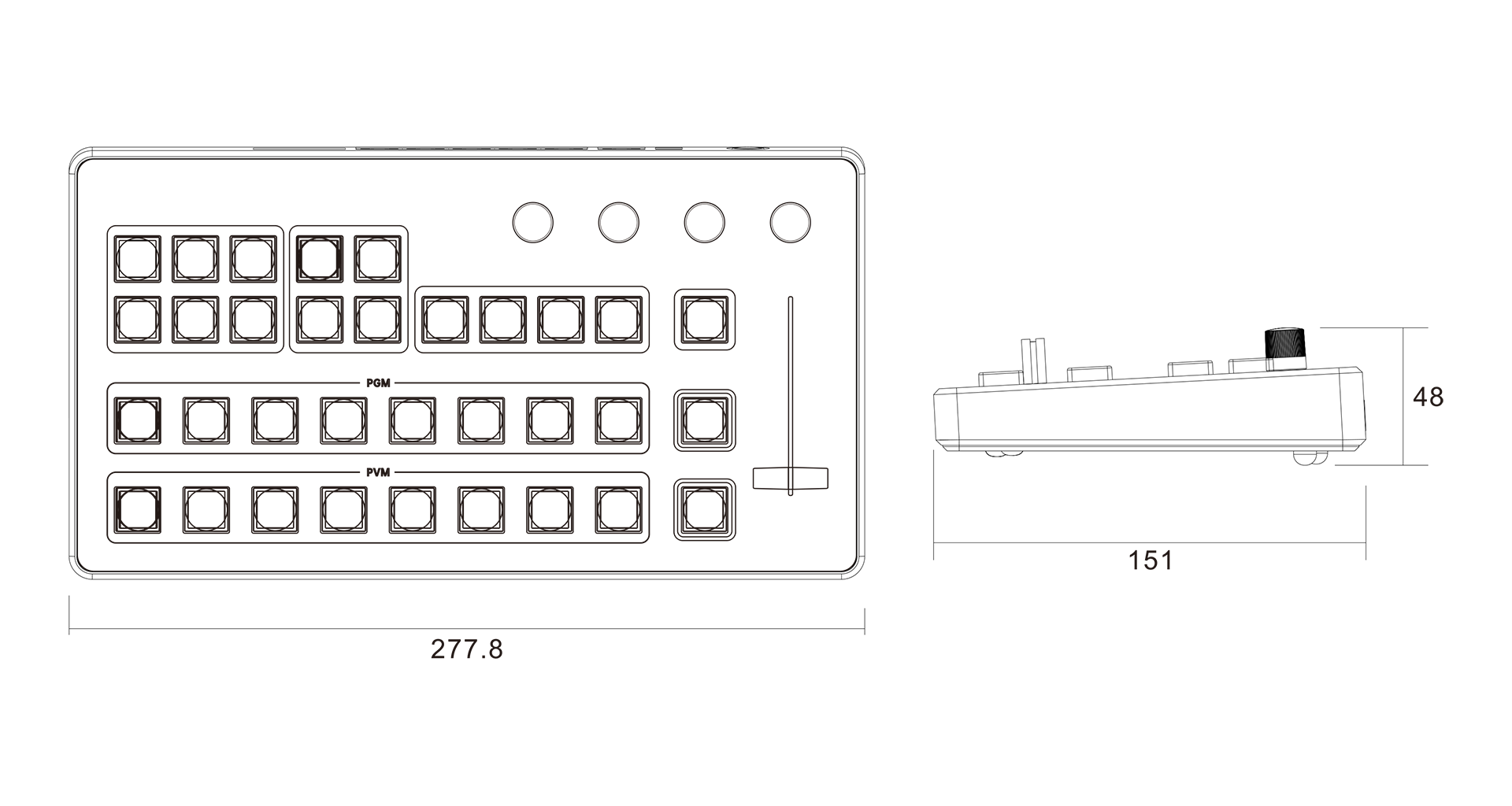   vMix Prestel KB-V1