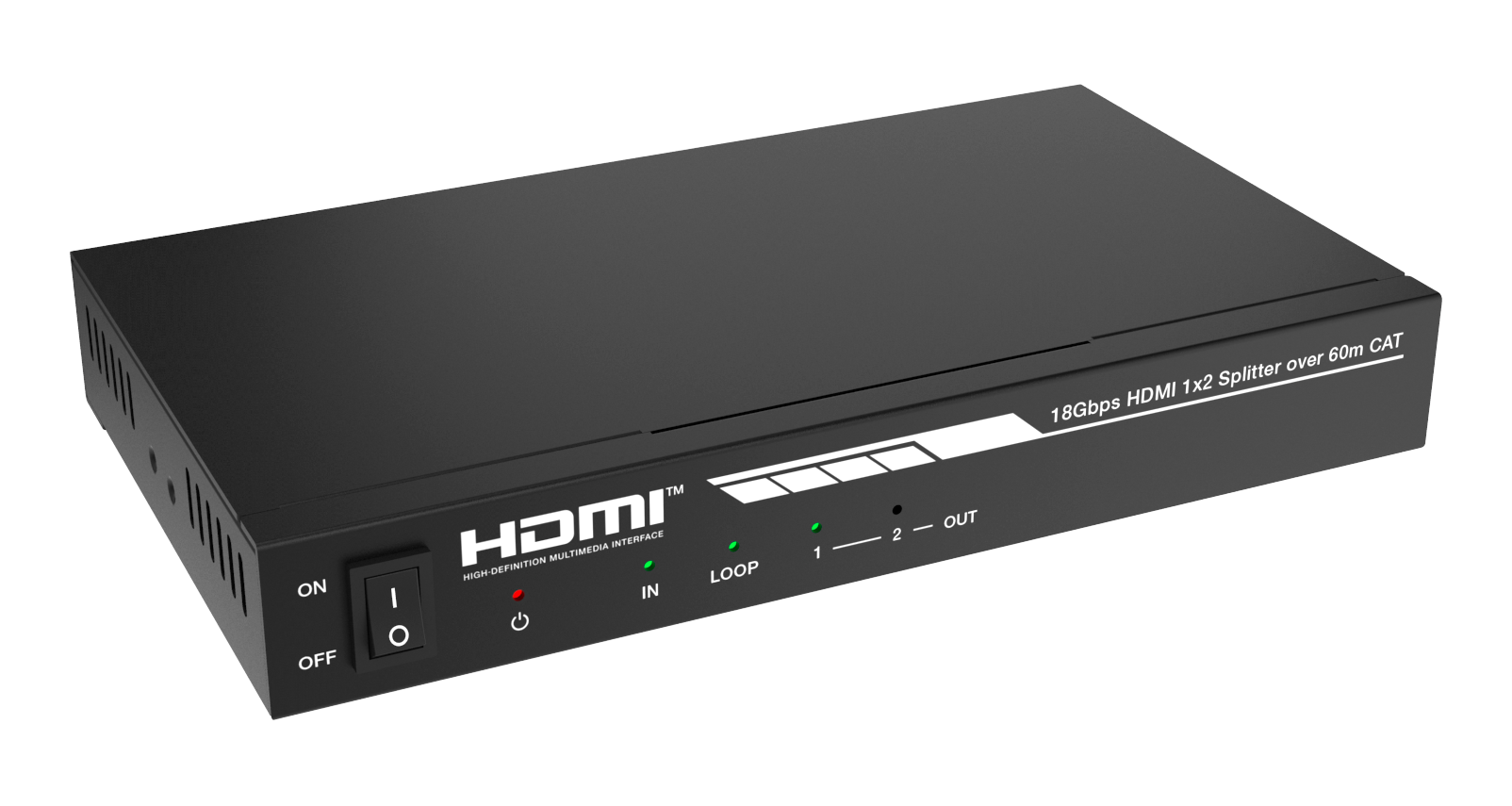 Набор из 1 сплиттера HDMI 20 12 HDBT и 2 приемников Prestel SP-H2-12T60