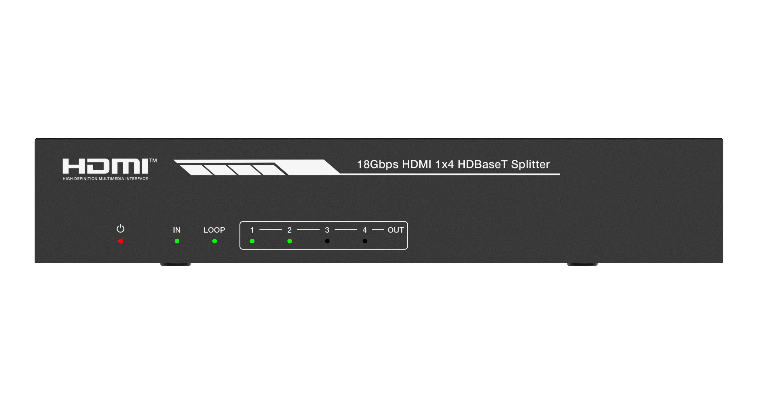 Набор из 1 сплиттера HDMI 20 14 HDBaseT и 4 приемников Prestel SP-H2-14T150