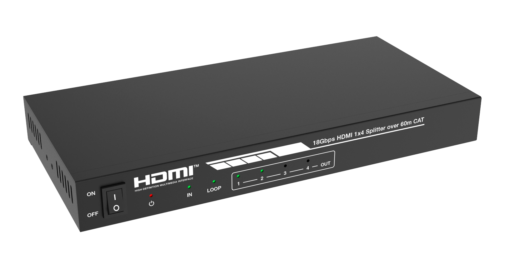 Набор из 1 сплиттера HDMI 20 14 HDBT и 4 приемников Prestel SP-H2-14T60