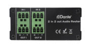 Адаптер для подключения к аудиосети Dante 2 входа 2 выхода PoE Prestel ADP-22