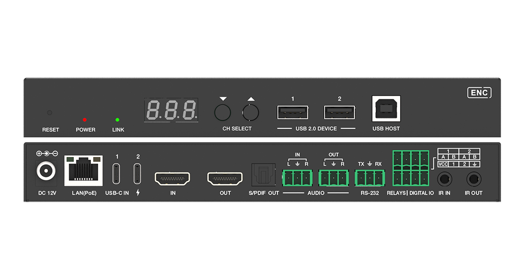 ���������� TX-HDMI 4K60 � Type-C � ����� �� IP Prestel IPN-4KJ2000PTX-H�
