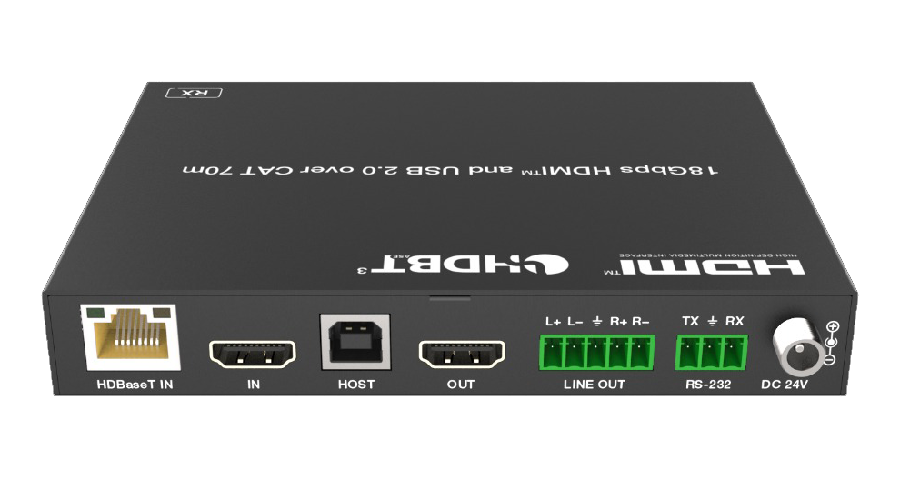     3 HDMI 20  1 USB-C  HDMI 20  HDBaseT  USB 20 KVM  Dante   HDBaseT  70 Prestel SWHC-PU4K42MVS