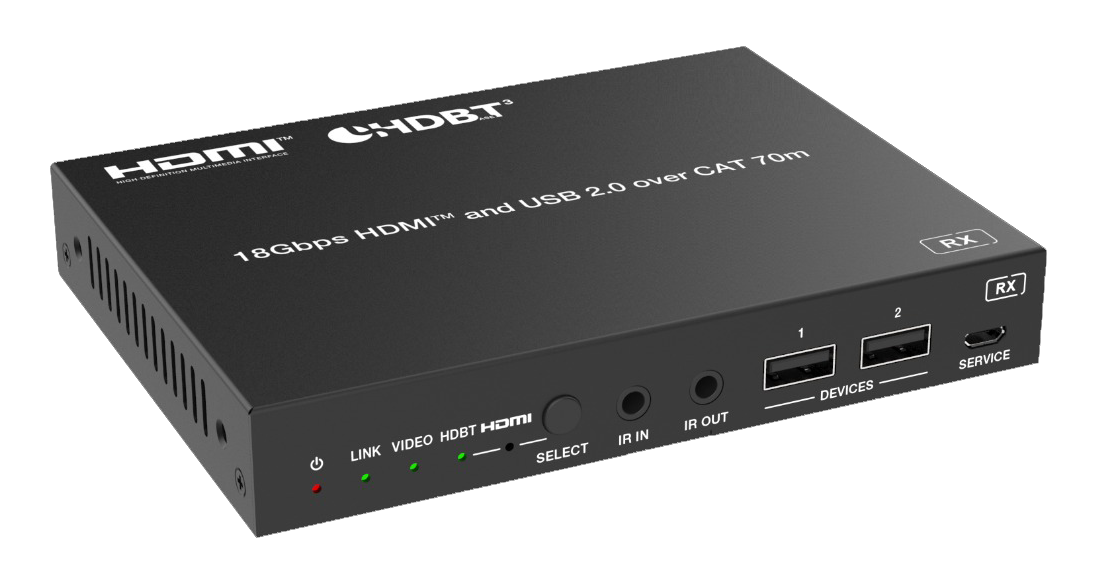     3 HDMI 20  1 USB-C  HDMI 20  HDBaseT  USB 20 KVM  Dante   HDBaseT  70 Prestel SWHC-PU4K42MVS