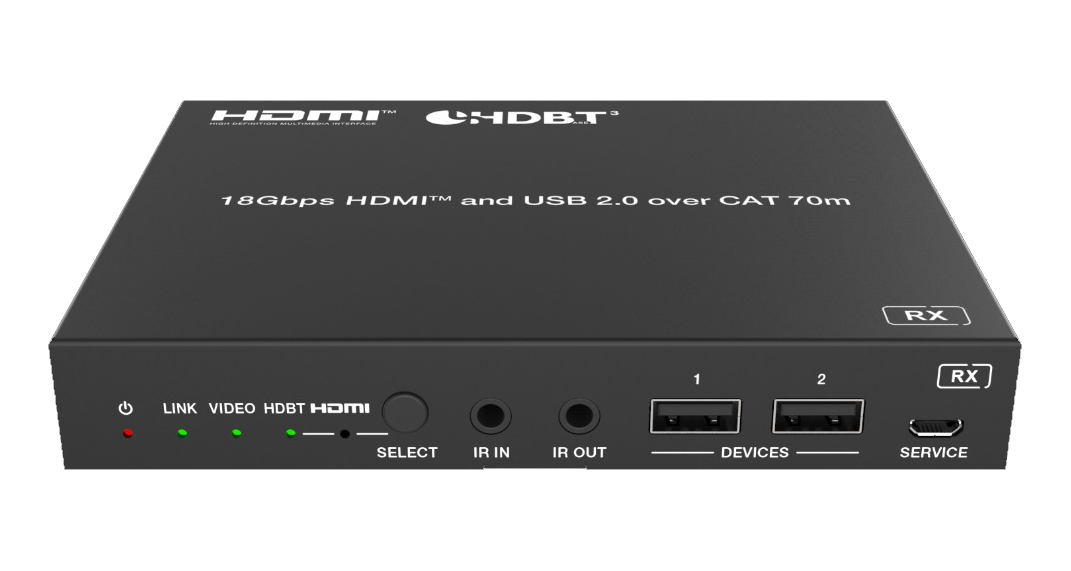     3 HDMI 20  1 USB-C  HDMI 20  HDBaseT  USB 20 KVM  Dante   HDBaseT  70 Prestel SWHC-PU4K42MVS