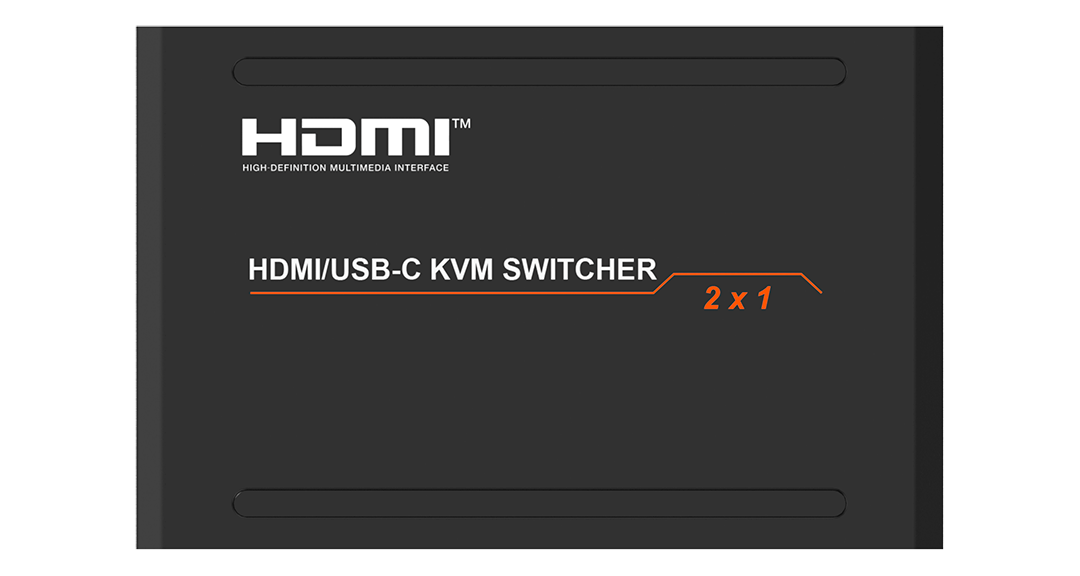 Переключатель KVM HDMI 20b 2x1 USB-C DisplayPort Alternate Mode USB 20 Prestel KVM-4K21HC