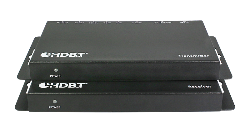 Удлинитель интерфейса HDBaseT по IP Prestel EHD-4K100L вид спереди