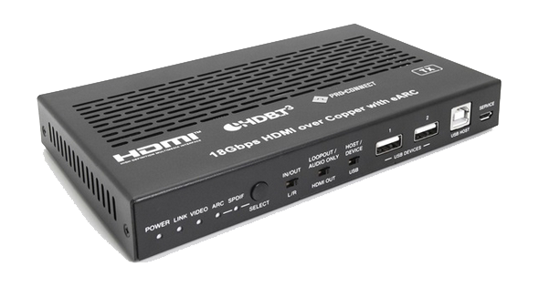 Комплект передачи HDMI 4K60 по HDBaseT Prestel EHD3-4K100LU