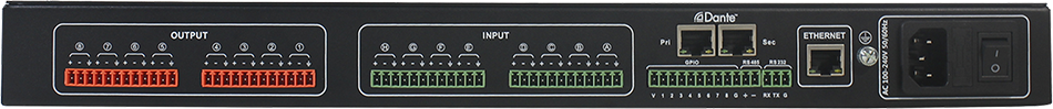 Интерфейсы аудиопроцессора Prestel DSP-0808