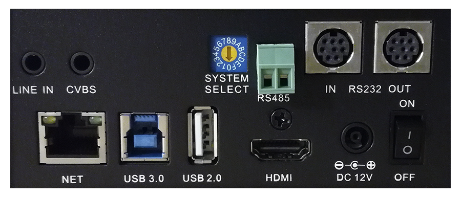 Интерфейсы камеры для видеоконференцсвязи Prestel HD-PTZ5IP