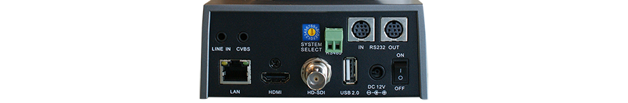 Интерфейсы камеры для видеоконференцсвязи Prestel HD-PTZ5S