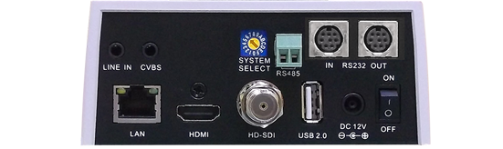Интерфейсы камеры для видеоконференцсвязи Prestel HD-PTZ8T