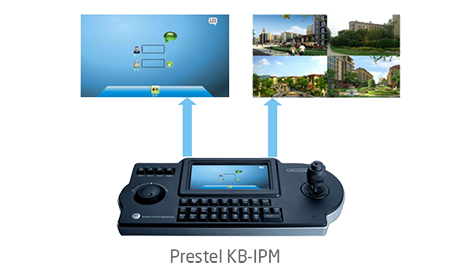 Клавиатура-контроллер Prestel KB-IPM поддержка двух HDMI-выходов