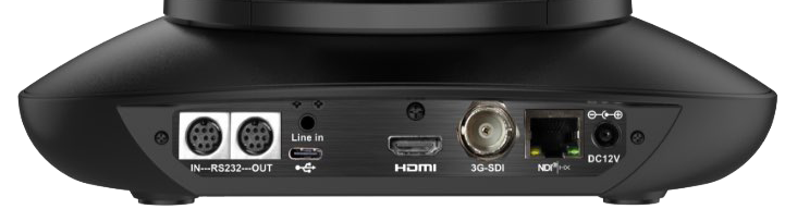 Интерфейсы камеры для видеоконференцсвязи Prestel 4K-PTZ630HX