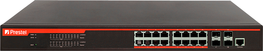 Интерфейсы Prestel NS2-16C1-330P-4F1 Интерфейсы Prestel NS2-16C1-330P-4F1
