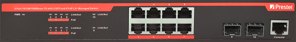 Интерфейсы Prestel NS2-8C1-270P-2F1 Интерфейсы Prestel NS2-8C1-270P-2F1