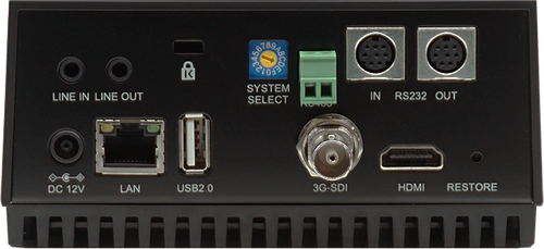 Интерфейсы камеры для видеоконференцсвязи Prestel 4K-PTZ430HSUN