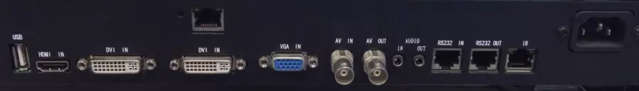 Интерфейсы ЖК панели Prestel VWP-55S18-DC