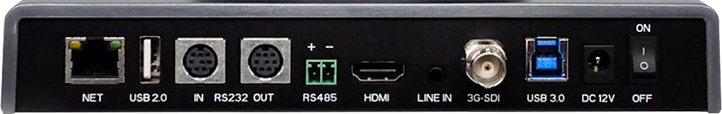 Интерфейсы следящей камеры для видеоконференцсвязи Prestel UHD-T412DX